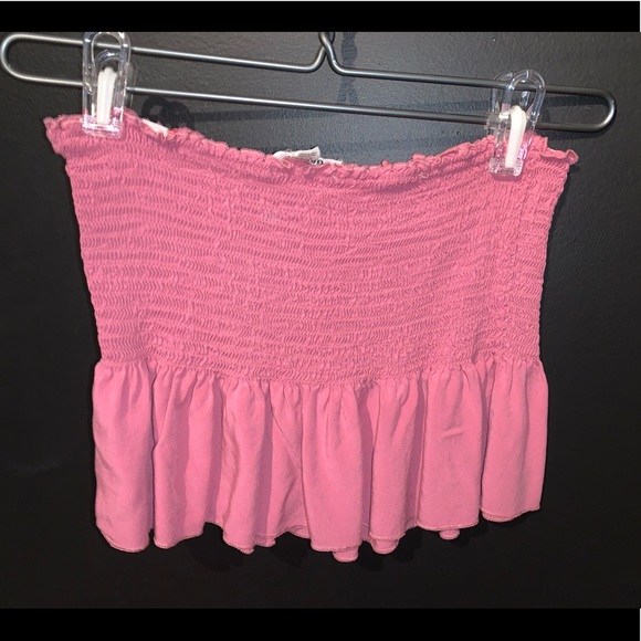 GARAGE Ruffle/tube top - Picture 1 of 2